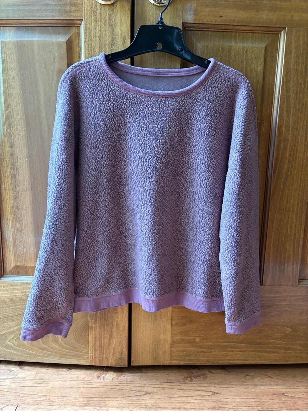 Patagonia Women’s Shearling Crew Sweatshirt Sz M